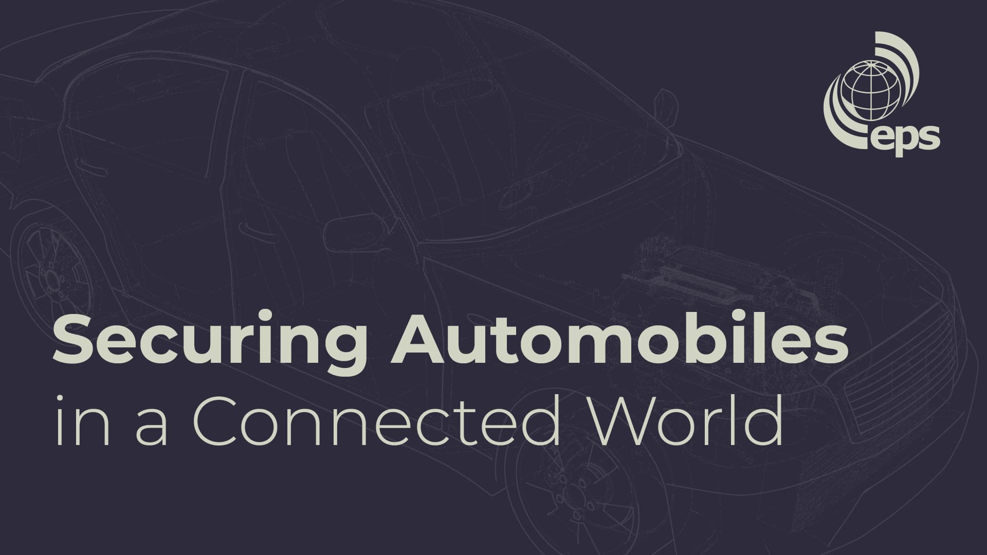 Securing Cars in a Connected World